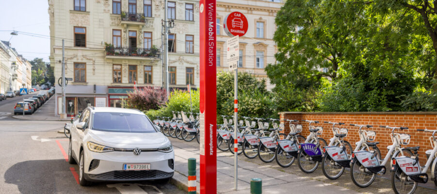 WienMobil E-Carsharing Station